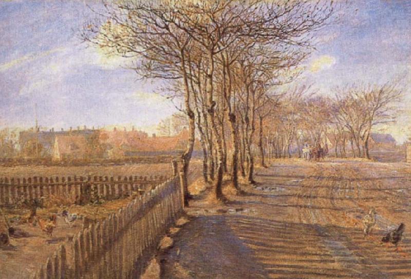 A Lane at Kastrup, Theodor Esbern Philipsen